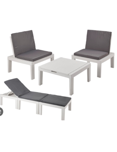 SET RESINA DUETTO 3 IN 1 BIANCO