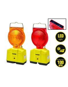 LAMPADA STRADALE LED RICARICABILE CON PANNELLO SOLARE 2