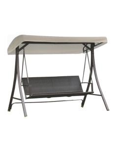 DONDOLO 3 POSTI IN POLYRATTAN MOD. TERRACINA