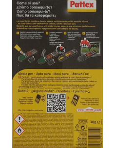 PATTEX ADESIVO PER PLASTICA 2