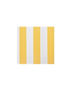 TENDA DA SOLE ESTENSIBILE BIANCO/GIALLO MT 2.95x2 2