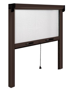 ZANZARIERA IN KIT APERTURA A SERRANDA FLYSTOP BIANCO