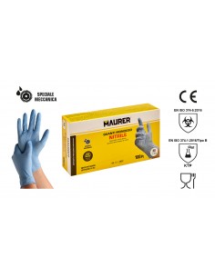 GUANTI NITRILE BLU AMBIDESTRI - MONOUSO NITRILE 2