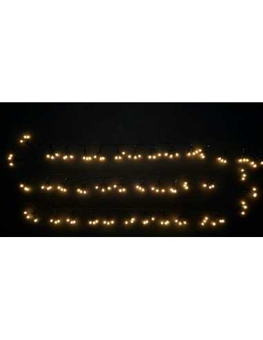 LUCI NATALE CATENA 120 LED A SFERA 1 CM