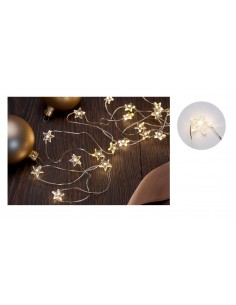 LUCI NATALE MICRO 20 LED DECORAZIONE STELLA 2