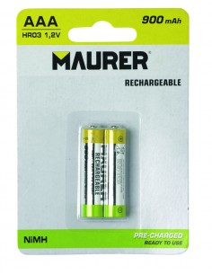 PILE RICARICABILI MINISTILO "AAA" HR03 1,2V