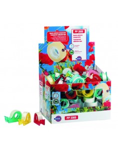 NASTRO ADESIVO TRASPARENTE CON CHIOCCIOLA