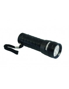 TORCIA IN ALLUMINIO LUCE 14 LED 55 LUMEN