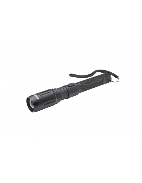 TORCIA ALLUMINIO 1 LED CON ZOOM