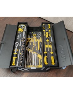 CASSETTA IN METALLO CHIAVI A BUSSOLA E UTENSILI 2