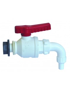 VALVOLA A SFERA CON RACCORDO RIEMPIBOTTIGLIE