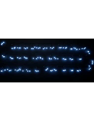 LUCI NATALE CATENA 120 LED A SFERA 1 CM