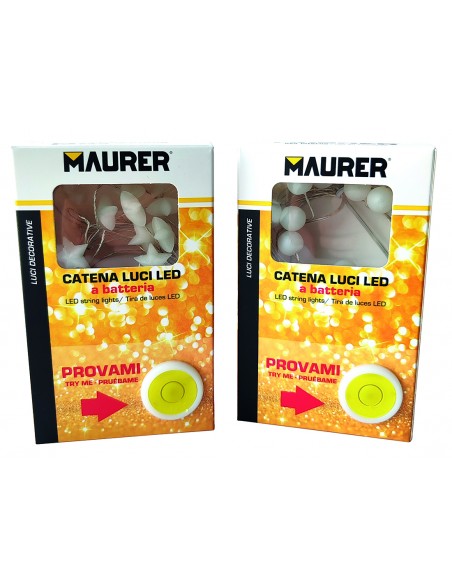 LUCI DI NATALE MICRO LED DISPLAY MISTO TRY-ME- CONF.24PZ