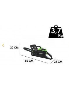 MOTOSEGA BATTERIA 48V GREENWORKS GD48CS36 2