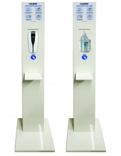 PORTA DISPENSER A PIANTANA IN METALLO DOPPIO USO 2