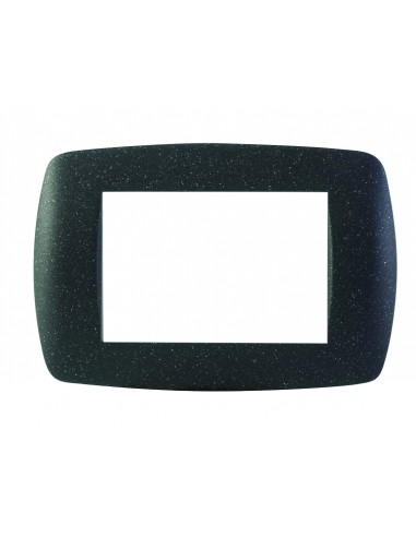 PLACCA MODERN NERO FLASH