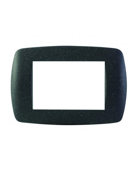 PLACCA MODERN NERO FLASH