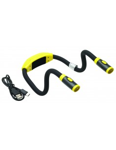 TORCIA DOPPIA DA COLLO A LED 2