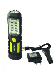 TORCIA MAGNETICA LUCE LED 8 + 1 RICARICABILE 2