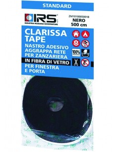 NASTRO VELCRO ADESIVO NERO PER TENDA IN FBV 2