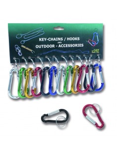PORTACHIAVI "GANCIO APERTURA A MOLLA" 2