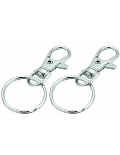 MOSCHETTONE GIREVOLE CON ANELLO 2