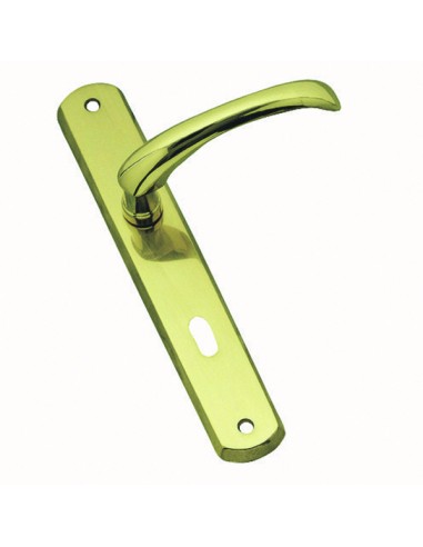 MANIGLIA IN OTTONE LUCIDO - SERIE RIO