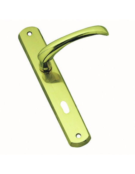 MANIGLIA IN OTTONE LUCIDO - SERIE RIO