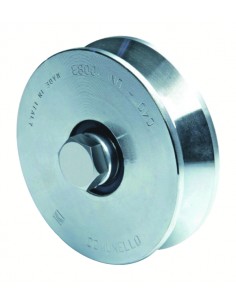 RUOTA PER CANCELLO GOLA 'V' ART. 305V 2