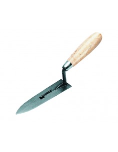 CAZZUOLINO PUNTA A FOGLIA DI ULIVO MANICO LEGNO 2