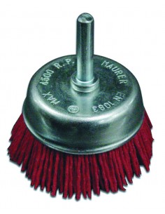 SPAZZOLA A TAZZA CON CODOLO MM. 6 2