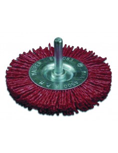 SPAZZOLA CIRCOLARE CON CODOLO MM. 6 2