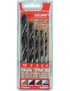 ASSORTIMENTO 5 PEZZI PUNTE PER LEGNO 2