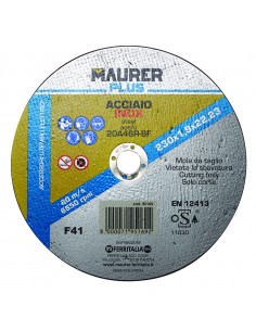 DISCO ABRASIVO PER TAGLIO ACCIAIO INOX 2