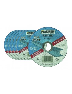 DISCO ABRASIVO PER TAGLIO FERRO 5+1 2