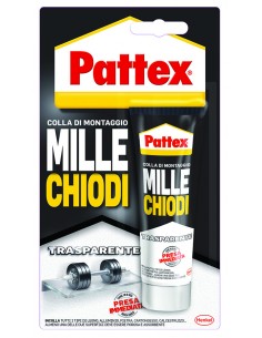 PATTEX MILLE CHIODI TRASPARENTE 2