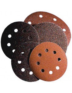 DISCO ABRASIVO AL CORINDONE CON VELCRO D.MM. 150 2