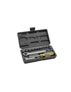 CASSETTA CHIAVI A BUSSOLA SERIE 16 PZ. 1/4" 2