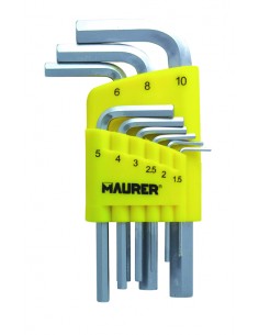 SERIE CHIAVI MASCHIO ESAGONALE - 9 PEZZI 2