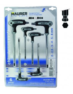 SERIE CHIAVI MASCHIO ESAGONALE TESTA SFERICA 2