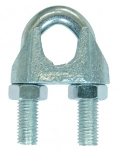 MORSETTO A CAVALLOTTO PER FUNE DIN 741 2