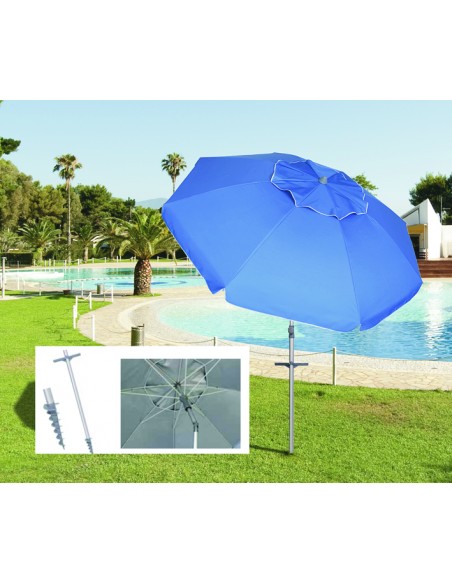 OMBRELLONE DA SPIAGGIA Ø CM. 220