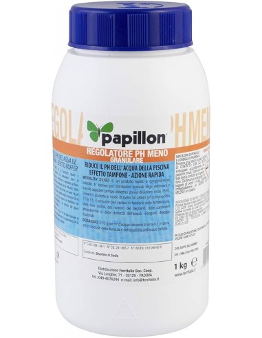 REGOLATORE PH MENO GRANULARE PAPILLON