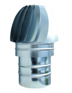 TESTA RADIANTE BASE TONDA LAMIERA ZINCATA 2