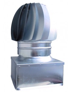 TESTA RADIANTE BASE QUADRA LAMIERA ZINCATA 2