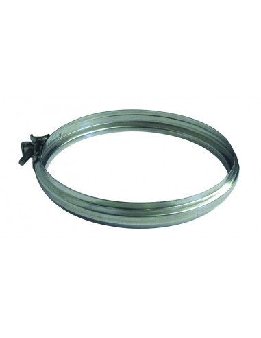 FASCETTA DI BLOCCAGGIO PER TUBO INOX - CONF.5PZ