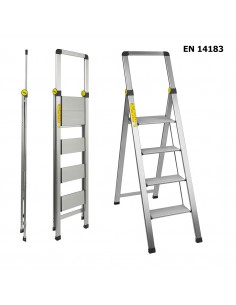 SGABELLO IN ALLUMINIO SLIM-STEP - GR. 4