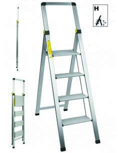 SGABELLO IN ALLUMINIO SLIM-STEP - GR. 4 2