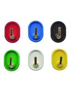 GANCIO ADESIVO DECOR MINI COLORI ASSORTITI 2