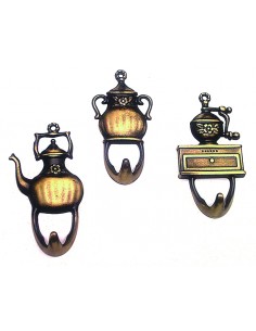 GANCIO ADESIVO BRONZO PER STROFINACCI 2